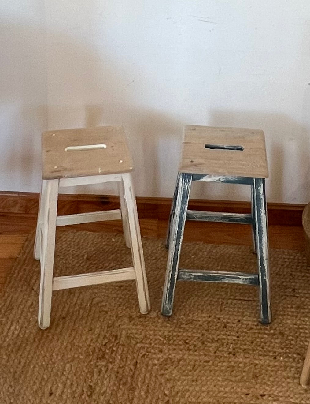 Tabouret de ferme vintage