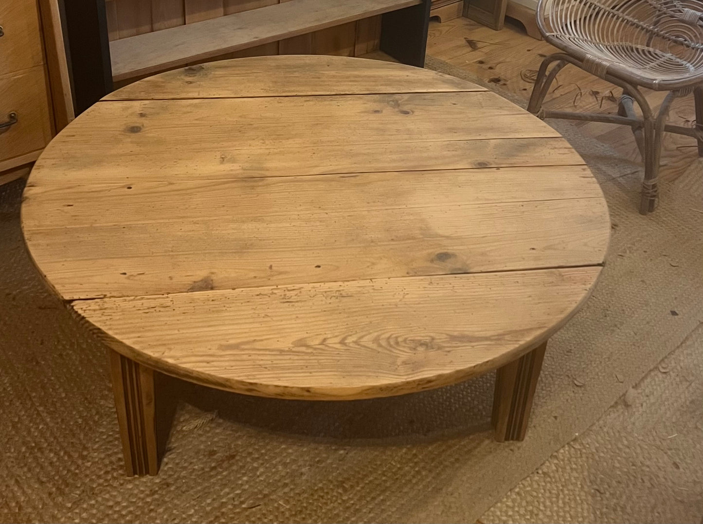 Grande table basse ronde