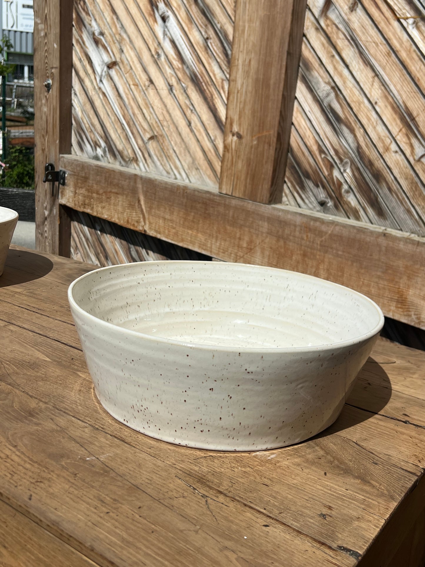 Vasques artisanales en gré céramique