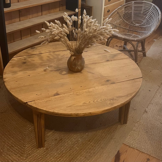 Grande table basse ronde