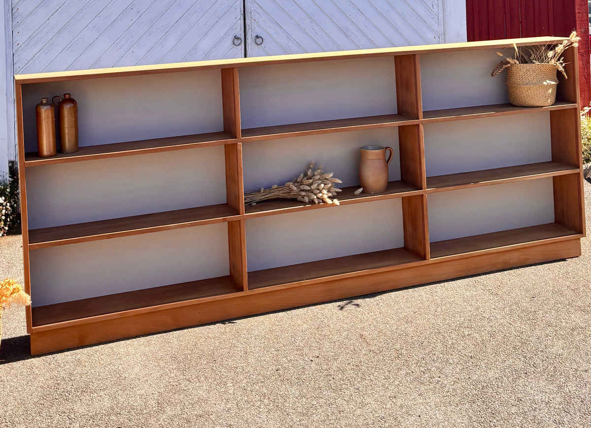 Meuble de métier ancien / Bibliothèque vitrée XXL / Bibus / vitrine magasin…