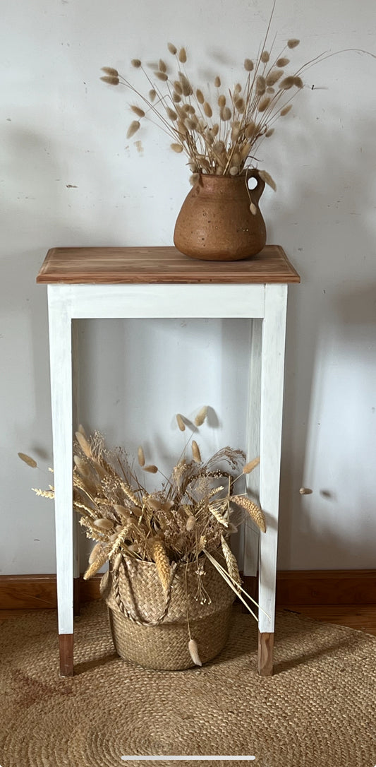 Sellette ancienne pieds fuseaux / table d appoint