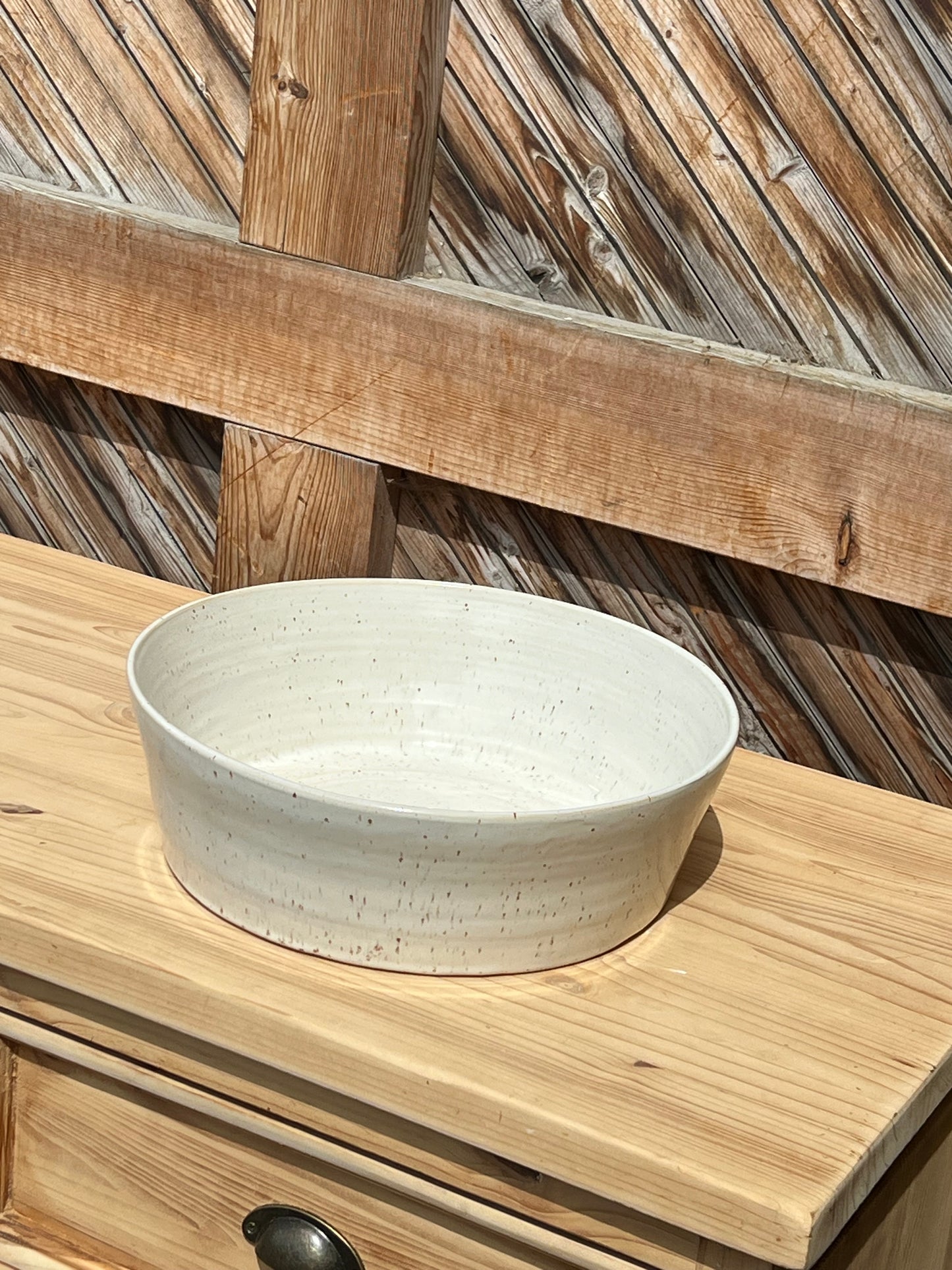 Vasques artisanales en gré céramique