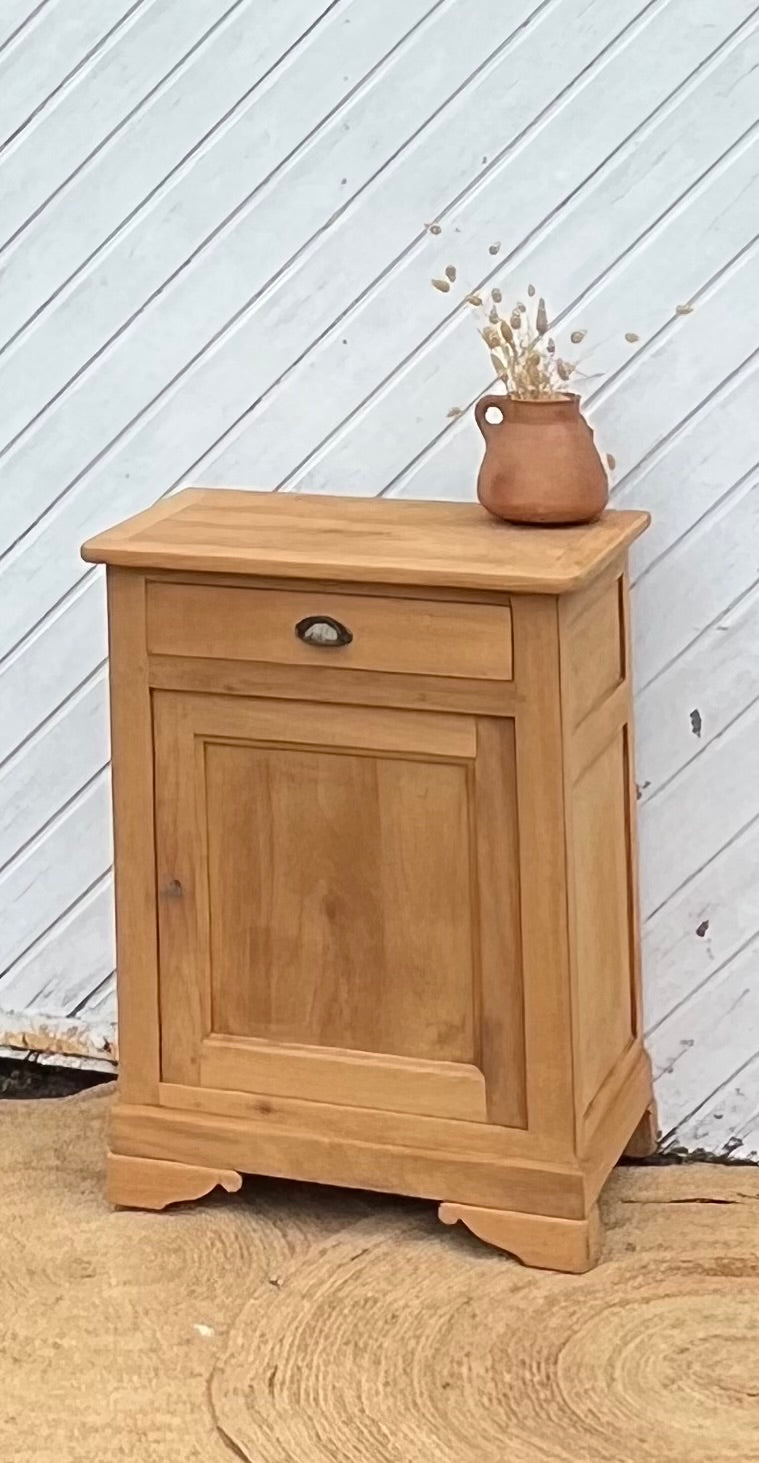 Confiturier ancien rénové en bois massif brut