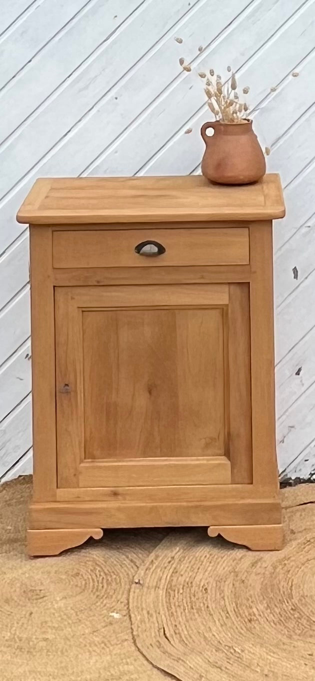 Confiturier ancien rénové en bois massif brut