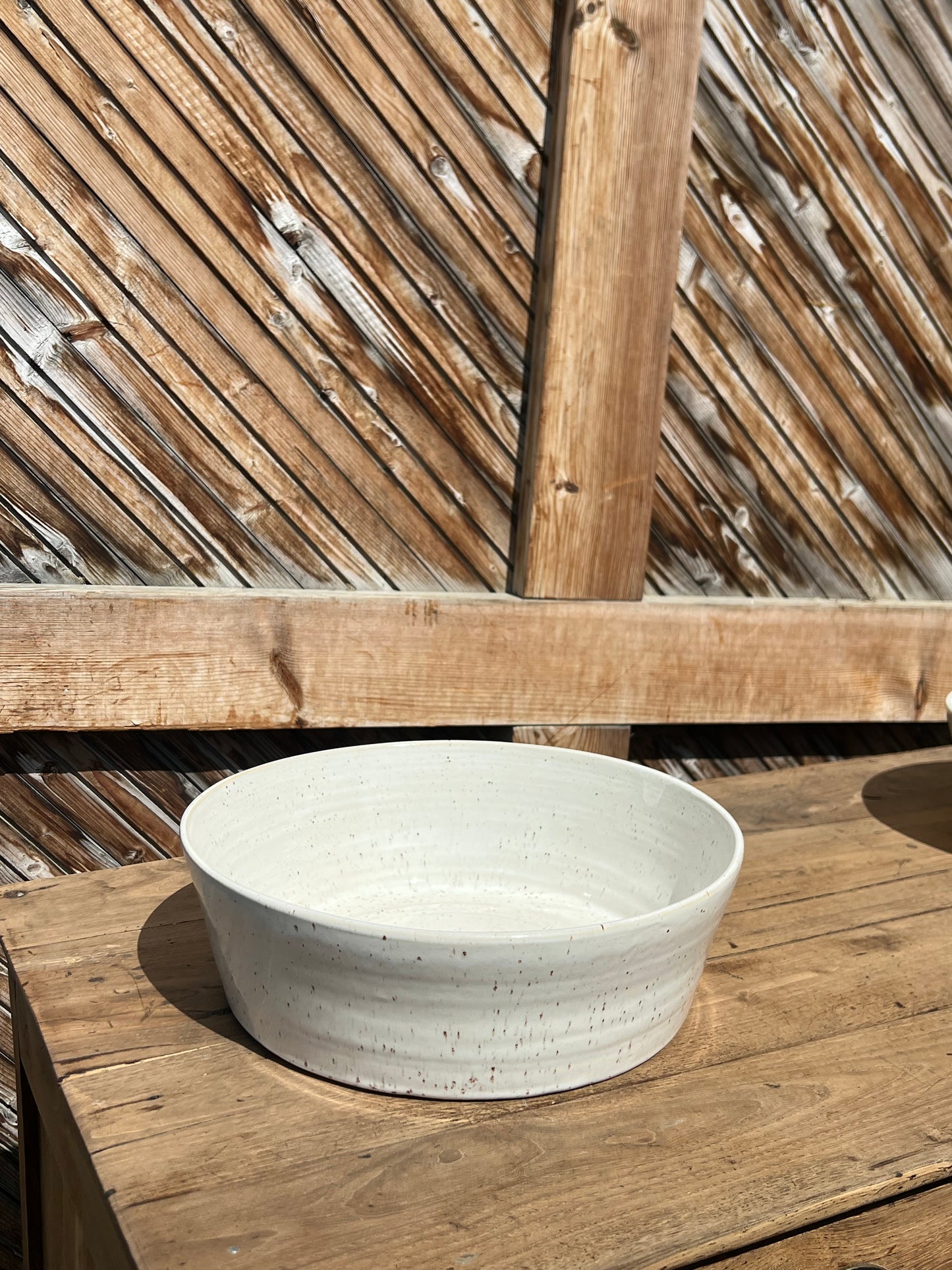 Vasques artisanales en gré céramique