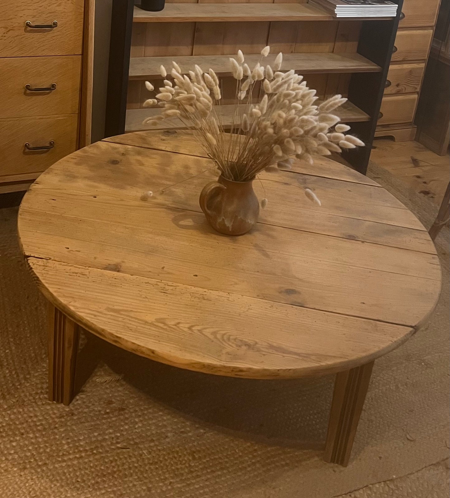 Grande table basse ronde