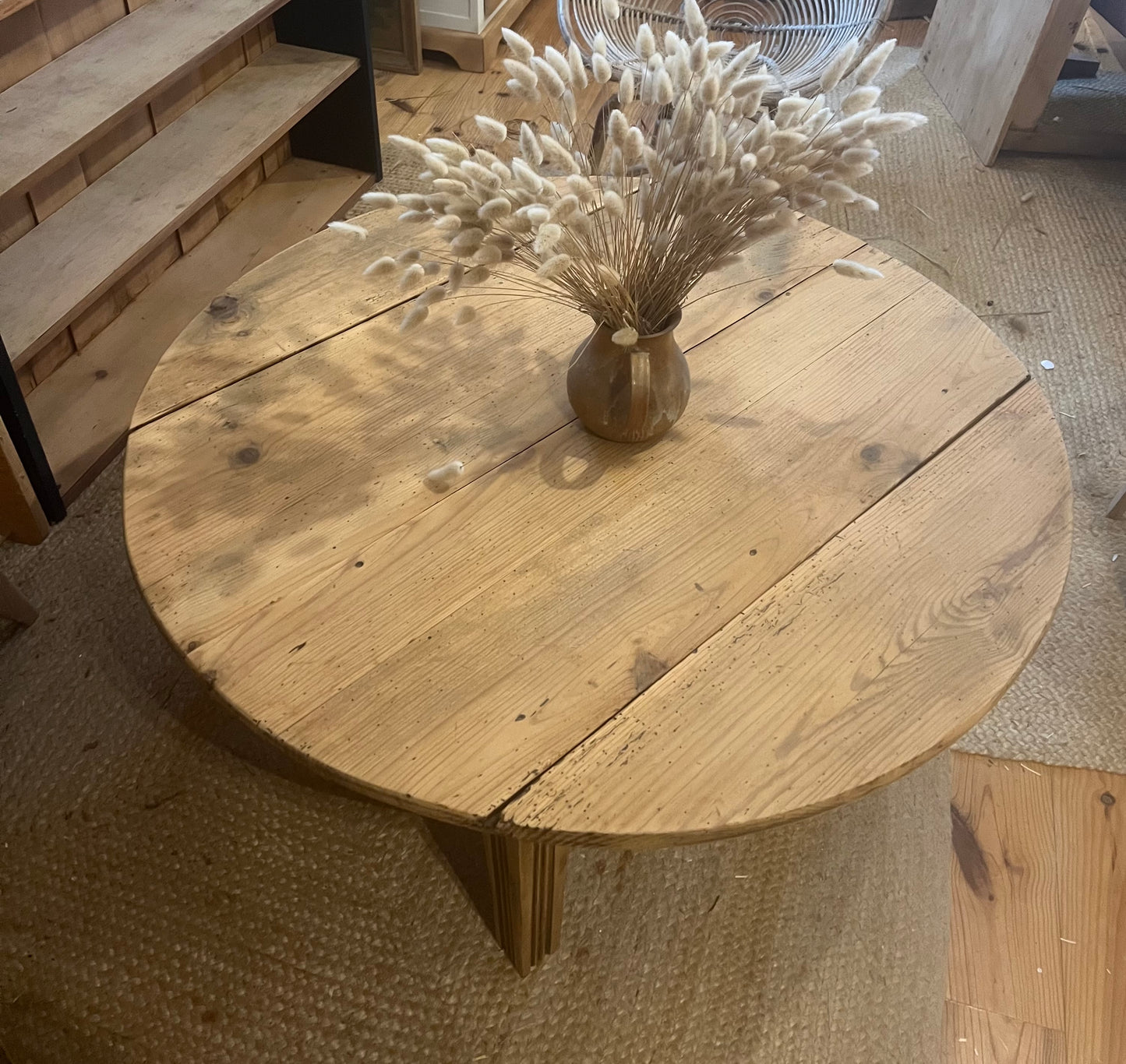 Grande table basse ronde