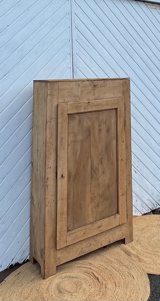 Grand confiturier étroit : bonnetière armoire vaisselier bibliothèque esprit campagne chic